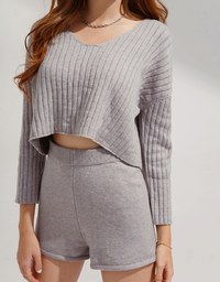 Soft Sloping Knit Set