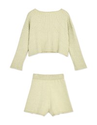 Soft Sloping Knit Set
