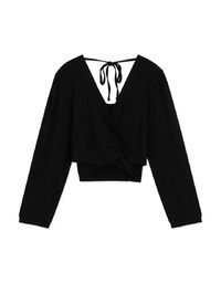 2Way Twisted Tie Crop Top