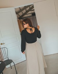 2Way Twisted Tie Crop Top