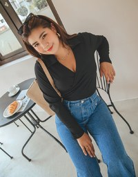 Straight-Grain Crop Top