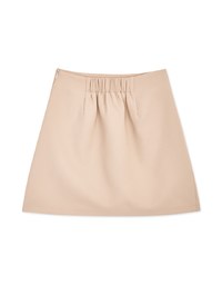 Asymmetric Skirt With Side Buttons