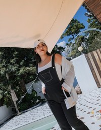 2WAY Tailored Suspender Flare Pants