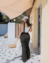 2WAY Tailored Suspender Flare Pants