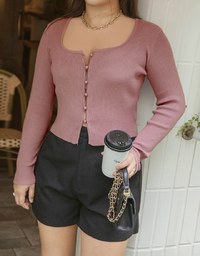 Casual Elastic Shorts