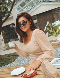 Elegant Heart Puff Sleeve Mini Dress