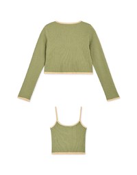 Refined Two Piece Knit Top