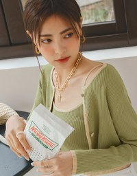 Refined Two Piece Knit Top