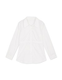 2WAY Buttoned Long Blouse Shirt