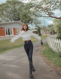 2WAY Buttoned Long Blouse Shirt