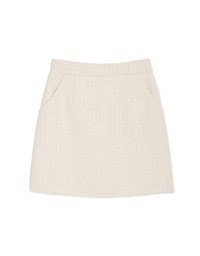 Classic Tweed Mini Skirt