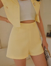 Classic Tweed Gingham Shorts