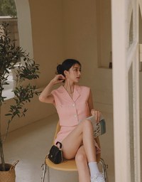 Classic Tweed Gingham Shorts