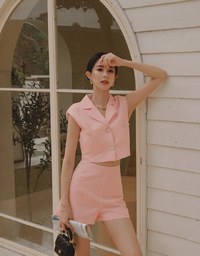 Classic Tweed Gingham Shorts