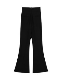 Stark Minimalism High Waisted Flare Pants