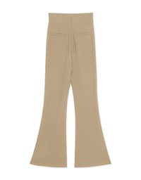 Stark Minimalism High Waisted Flare Pants