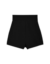 Stark Minimalism High Waisted Shorts
