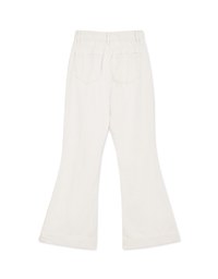 Slim Fit Long Leg Flare Pants