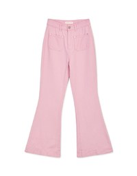 Slim Fit Long Leg Flare Pants