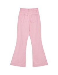 Slim Fit Long Leg Flare Pants