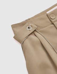 Trimmed Suit Trousers