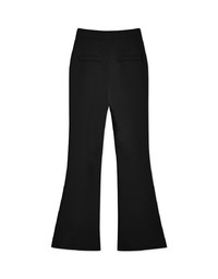 Sleek CEO Invisible Elastic Flare Pants