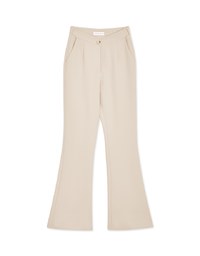 Sleek CEO Invisible Elastic Flare Pants