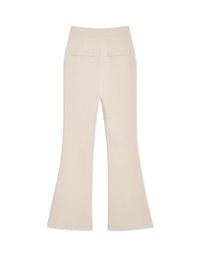 Sleek CEO Invisible Elastic Flare Pants