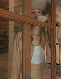 360° High Waisted Pleated Faux Leather Shorts