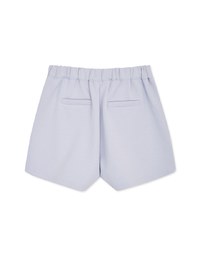 Plain Cotton Elastic Shorts