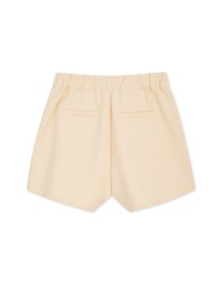 Plain Cotton Elastic Shorts