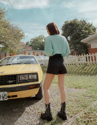 Wide Pleated Elasticated Skorts