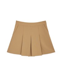Wide Pleated Elasticated Skorts