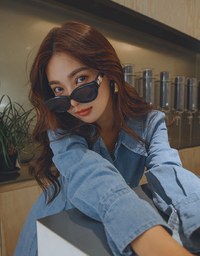Buttoned Pleated Denim Jeans Shirt Dress