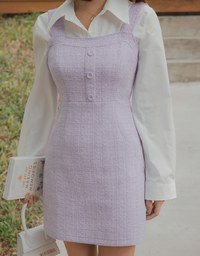 Classic Tweed Mini Tank Dress