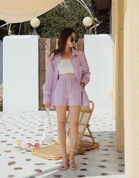 Elevated Casual Oversized Oversized Blouse Shirt