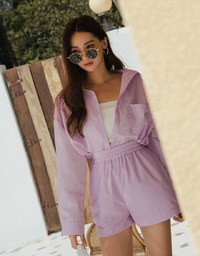 Elevated Casual Oversized Oversized Blouse Shirt