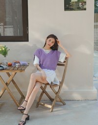 2WAY Oversized Button Vest