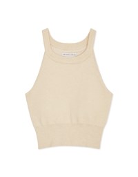 Halter Crop Top (With Bra Pad)