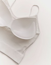 Comfy Back U-Neck Bralette (with Padding)