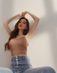Comfy Back U-Neck Bralette (with Padding)