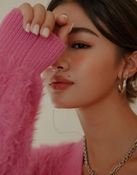Fluffy Faux Fur Oversized Knit Jacket Cardigan
