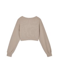 V-Neck Twisted Crop Top
