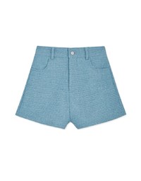 Classic Tweed Textured Shorts