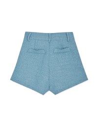 Classic Tweed Textured Shorts