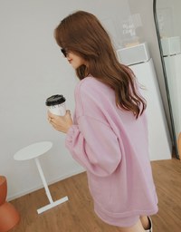 Laidback V Neck Loose Knit Short Set