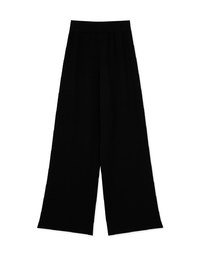 High Waisted Knit Knit Loose Pants