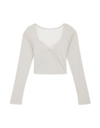 The Ultimate Push- Up Long-Sleeved Bra Top