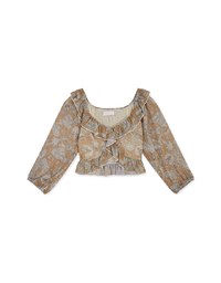2Way Translucent Totem Crop Top