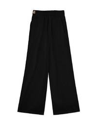 Side Gold Chain Wide Trousers